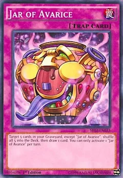 Jar of Avarice 1st Edition SR03-EN033