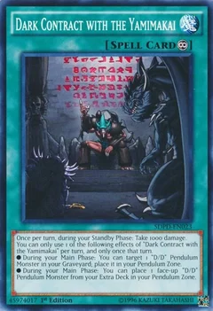 Dark Contract with the Yamimakai SDPD-EN023