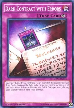 Dark Contract with Errors SDPD-EN036