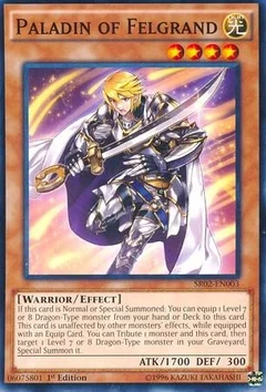 Paladin of Felgrand SR02-EN003