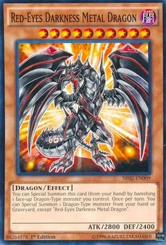 Red-Eyes Darkness Metal Dragon SR02-EN009