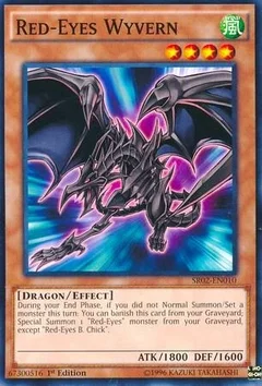 Red-Eyes Wyvern SR02-EN010
