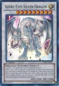 Azure-Eyes Silver Dragon 1st Edition SDBE-EN040