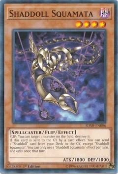 Shaddoll Squamata 1st Edition SDSH-EN006