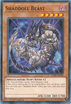 Shaddoll Beast 1st Edition SDSH-EN008