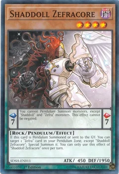 Shaddoll Zefracore 1st Edition SDSH-EN011