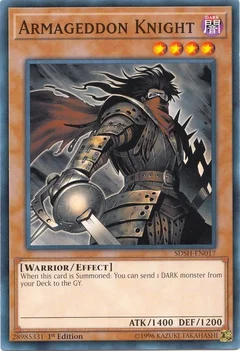 Armageddon Knight 1st Edition SDSH-EN017