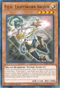 Felis, Lightsworn Archer 1st Edition SDSH-EN018
