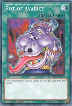 Pot of Avarice 1st Edition SDSH-EN031