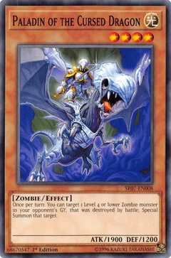 Paladin of the Cursed Dragon SR07-EN008