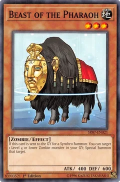 Beast of the Pharaoh SR07-EN021