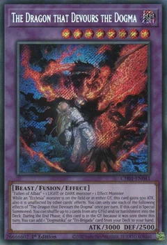 The Dragon that Devours the Dogma (Secret Rare) CH01-EN041