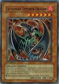 Chthonian Emperor Dragon 1st Edition TAEV-EN019