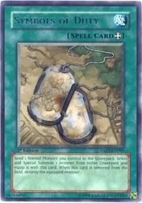 Symbols of Duty 1st Edition TAEV-EN060