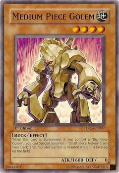 Medium Piece Golem Unlimited TDGS-EN007