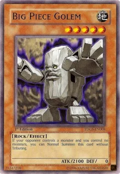 Big Piece Golem 1st Edition TDGS-EN008