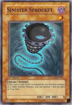 Sinister Sprocket 1st Edition TDGS-EN009