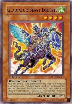 Gladiator Beast Equeste 1st Edition TDGS-EN024