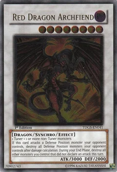 Red Dragon Archfiend (UTR) Unlimited TDGS-EN041