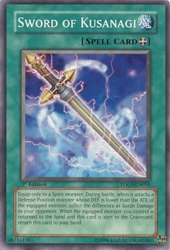 Sword of Kusanagi Unlimited TDGS-EN054