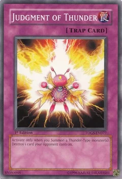 Judgment of Thunder 1st Edition TDGS-EN077