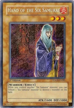 Hand of the Six Samurai 1st Edition TDGS-EN085