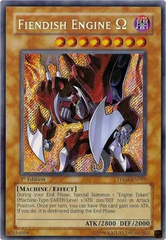 Fiendish Engine Omega 1st Edition TDGS-EN095