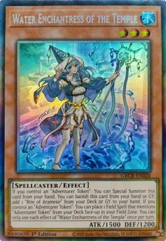 Water Enchantress of the Temple (CR) GRCR-EN026
