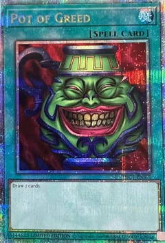 Pot of Greed (Quarter Century Secret Rare) TBC1-ENS01