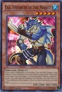 Exa, Enforcer of the Nekroz 1st Edition THSF-EN012