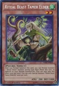 Ritual Beast Tamer Elder 1st Edition THSF-EN023