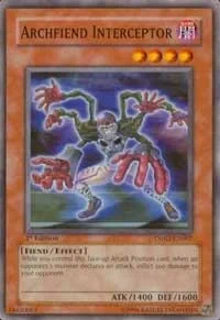 Archfiend Interceptor 1st Edition TSHD-EN007
