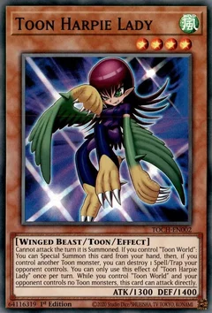 Toon Harpie Lady Unlimited TOCH-EN002