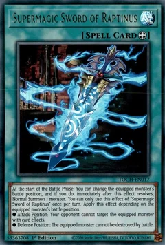 Supermagic Sword of Raptinus 1st Edition TOCH-EN017