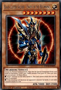 Black Luster Soldier - Envoy of the Beginning 1st Edition TOCH-EN029