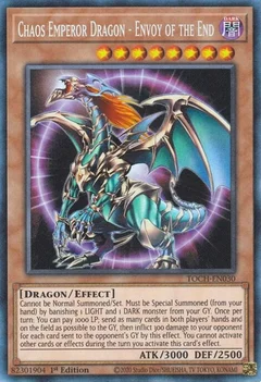 Chaos Emperor Dragon - Envoy of the End (CR) Unlimited TOCH-EN030