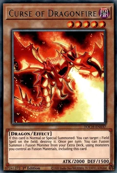 Curse of Dragonfire 1st Edition TOCH-EN037