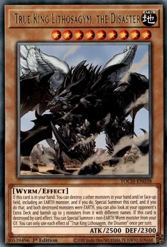True King Lithosagym, the Disaster Unlimited TOCH-EN038