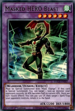 Masked HERO Blast 1st Edition TOCH-EN047