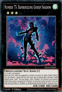 Number 75: Bamboozling Gossip Shadow 1st Edition TOCH-EN052