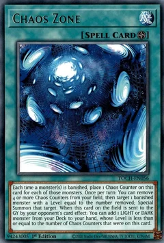 Chaos Zone 1st Edition TOCH-EN056