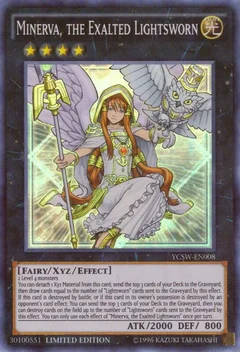 Minerva, the Exalted Lightsworn (Super Rare) YCSW-EN008