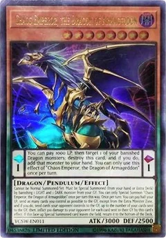 Chaos Emperor, the Dragon of Armageddon (UR) YCSW-EN011