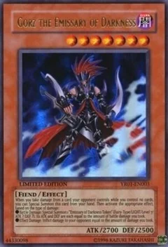 Gorz the Emissary of Darkness YR01-EN003