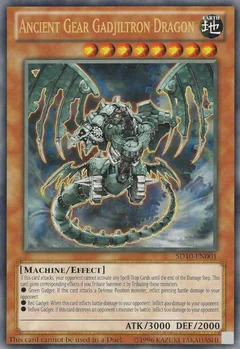 Ancient Gear Gadjiltron Dragon (Oversized) (Machine Madness) SD10-EN001